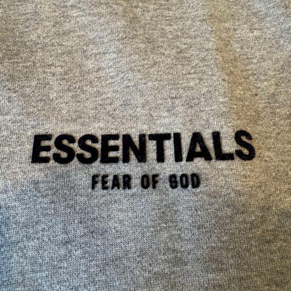 Essentials Fear of God - S22 Hoodies - Dark Oatmeal - All Size - Picture 3 of 10